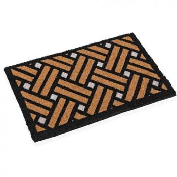 Felpudo Versa Ladrillos Fibra de coco 40 x 2 x 60 cm, Estilo Contemporáneo, Color Marrón