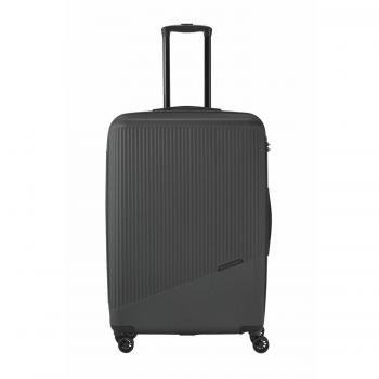 Travelite Bali L 4-Wheel Trolley - 77cm Anthracite Grey Hard Shell Suitcase