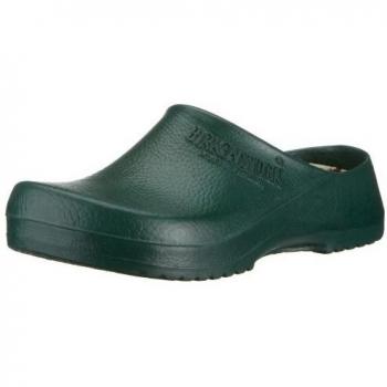 Birkenstock Boston Super Grip Green Clogs, Size 43 (US 13)