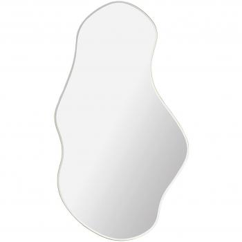 Ferm Living Pond Mirror - Large, Brass, Height 110 cm, Glass