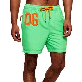 Superdry - Bañador - para hombre deck bright green Small