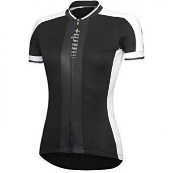 zerorh+ Roadie W - Jersey para Mujer, Mujer, Ecd0723 910Xl, Black/White, X-Large