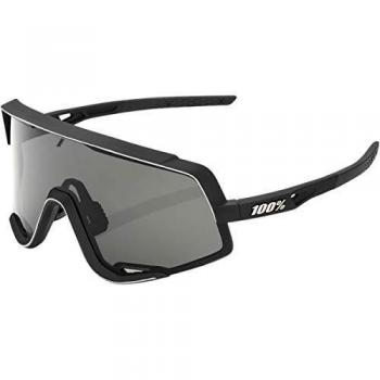 100 Percent Glendale-Soft Tact Black-Smoke Lens Gafas, Hombres, Negras-Cristal Oscuro, Mediano
