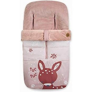 Saco universal invierno Tuc tuc Heady 2.0 Little Forest para Silla de paseo ROSA