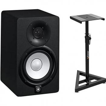YAMAHA HS5 Monitor Estudio Activo + Audibax Neo SM1 Soporte Suelo