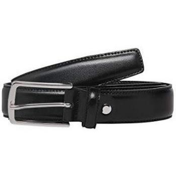 Jack & Jones Men's Leather Belt, Black, 95 cm
