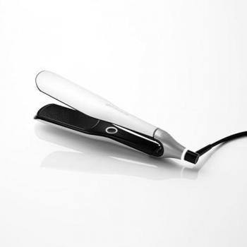Plancha de Pelo GHD Chronos Max Styler Blanca con Placas Anchas y Tecnología de Calor Controlado