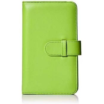 Amazon Basics - Álbum tipo billetera para 108 fotos Instax Mini, color verde lima