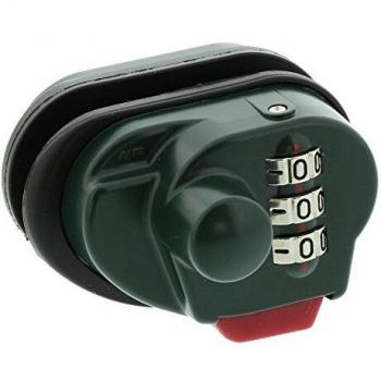 BURG-WÄCHTER Candado de armas Gun Lock GL 345 SB, 2 Partes, Negro, Verde, Rojo