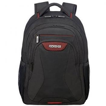 American Tourister AT Work - Mochila Mesh Tipo Casual para 15.6 portátil, 50 cm, 25 Liters, Noir