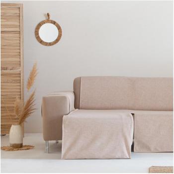 Funda de sofá chaise longue izquierdo impermeable beige
