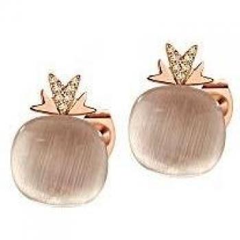 Morellato Gemma Women's Earrings in Rose Gold Tone Sterling Silver SAKK80