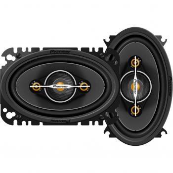 Pioneer TS-A4671F 4x6 Inch Shallow Mount 4-Way Full Range Car Speakers - 210 Watts Max / 30 RMS (Pair)