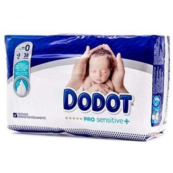 Dodot Pro Sensitive Diapers Size 0 (3 kg) - 38 Units