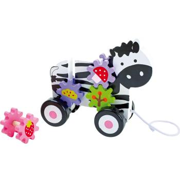 Legler- Cebra para arrastrar, Multicolor