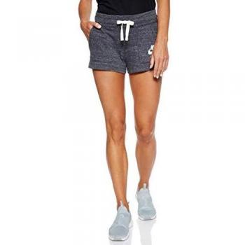 NIKE 883733 060 Pantalones Cortos, Mujer, Gris