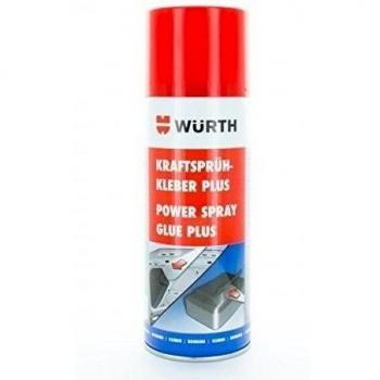wuerth FLO10057 Würth Adhesivo Spray Potente Plus Transparente