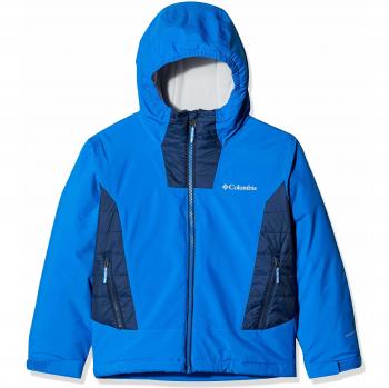 Columbia Wild Child Jacke Chaqueta de Hardshell, Niños, B-Super Blue, Col, Medium