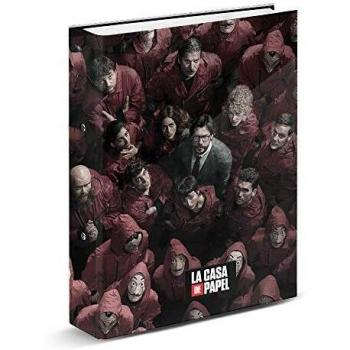 La Casa de Papel Together-Carpeta Anillas