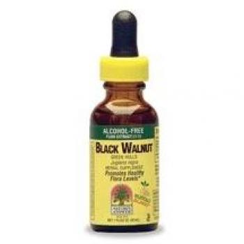 Black Walnut Hulls, Alcohol-Free, 1 fl oz