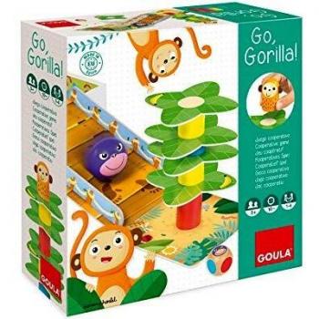 Goula - Go Gorilla, Juego de mesa preescolar a partir de 3 años