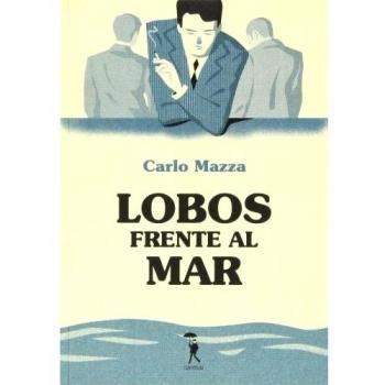 Lobos frente al mar