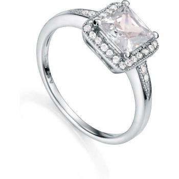Anillo Viceroy Clásica de Plata con Circonita