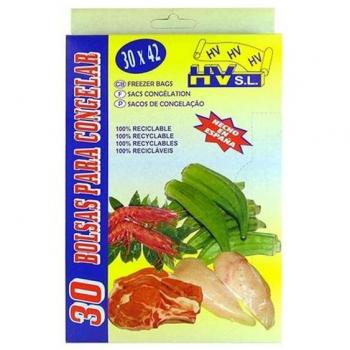 HV Bolsas para Congelar 30x42 X30uni - Alta Calidad