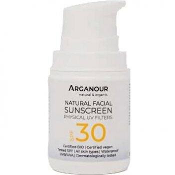 Arganour Natural & Organic Facial Sunscreen SPF30 50ml