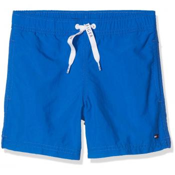 Tommy Hilfiger Medium Drawstring, Bañador para Niños, Azul