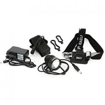 MSC Bikes LIGHT802 Luz de Seguridad, Unisex Adulto, Negro/Black, 800 lúmenes