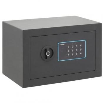 Caja Fuerte Electrónica Arregui Blue Grafito con Código y Pomo 385x300x270mm