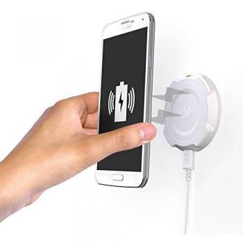Exelium XFLAT-UPM100 - Cargador de móvil por inducción, Blanco
