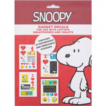 Pegatinas Reutilizables Snoopy 17,3x0,1x23,5 Grupo Erik Editores Rojo