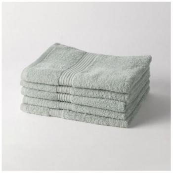Set de Toallas TODAY Essential Verde Claro 70 x 130 cm (5 Unidades)