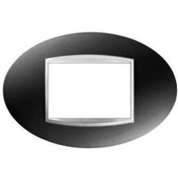 Placa de Arte Gewiss Chorus 3P Pizarra GW16303VA