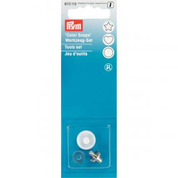 Prym Color Snaps Werkzeug-Set Broches De Herramienta, Metal, Multicolor, 14 x 5.7 x 1.7 cm, 100