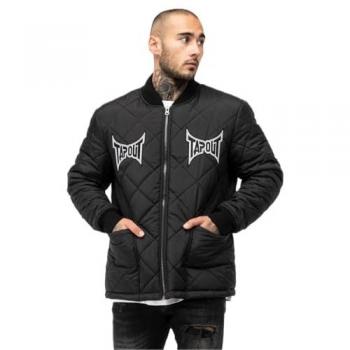 Chaqueta Tapout Punkass Negra para Hombre, Ajuste Regular, Transición de Verano