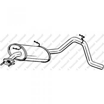 Bosal 278-081 End Silencer