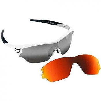Catlike - D Lux Blueblocker Red 2 Lenses, color blanco,negro, talla Micro