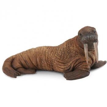 Figura de Morsa Realista Coleccionable - Detalle Exquisito de Animales Marinos
