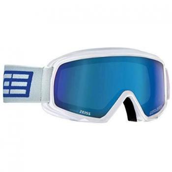 Salice 608DACRXPF - Máscara de esquí SR Blanca y Azul Unisex para Adulto, única