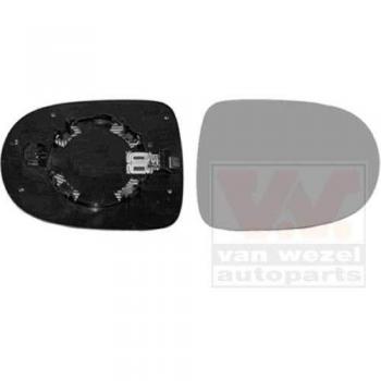 Cristal de espejo retrovisor exterior Van Wezel 4372838