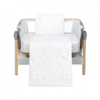 Juego de cama para minicuna 5 piezas Elephant Time Kikkaboo