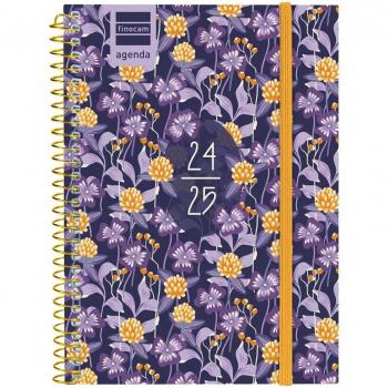 Agenda Escolar 2024-2025 Finocam Lilac Catalán