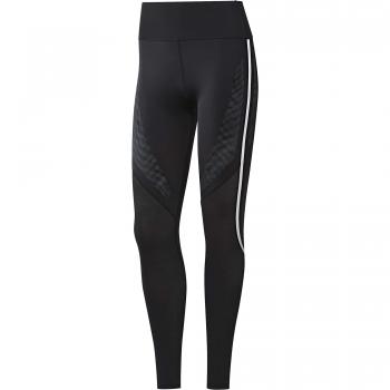 adidas BT HR T Mallas, Mujer, Negro/Blanco, M