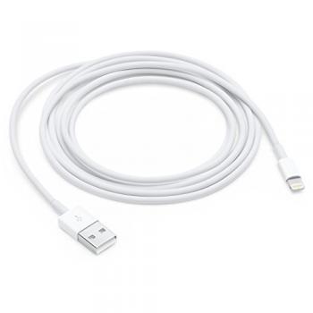 Apple MD818ZM/A - Cable USB Lightning Original para iPhone, iPad, iPod, Blanco