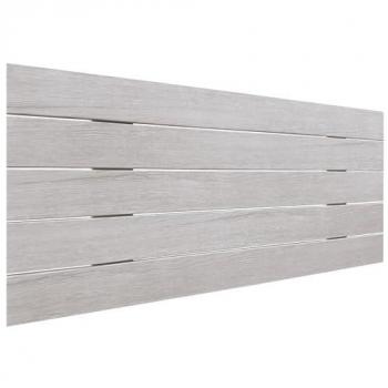 Cabecero de Madera Reciclada DM Estilo Palet Horizontal 95x46cm con Herrajes Incluidos - Ártico