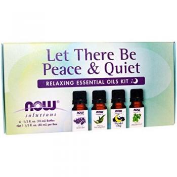 Now Foods Aceite Esencial, Kit De Aceite Let There Be Peace & Quiet 1 Unidad 10 ml