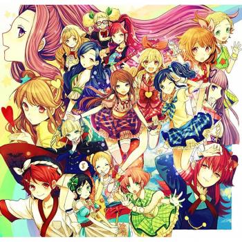 Aikatsu (25x24 inch, 63x60 cm) Silk Poster Seda Cartel PJ16-E443